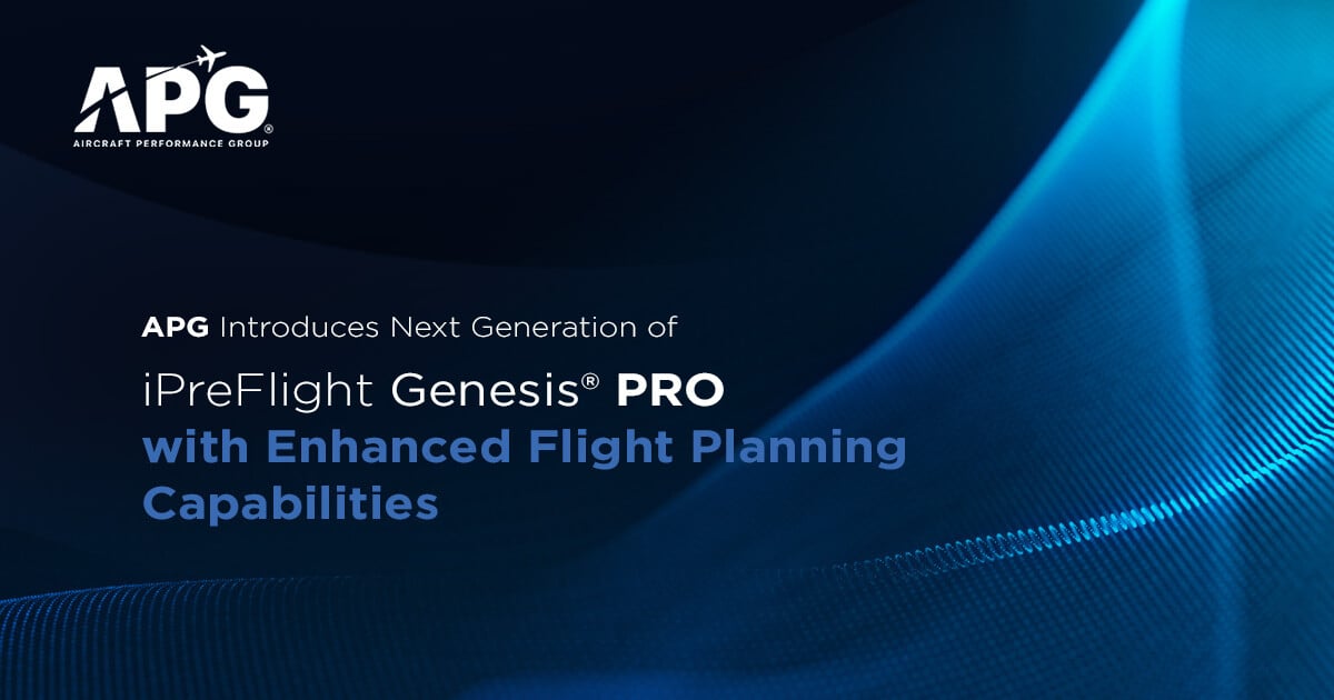 Apg Software The Next Generation of Genesis® PRO | APG Flight Tools