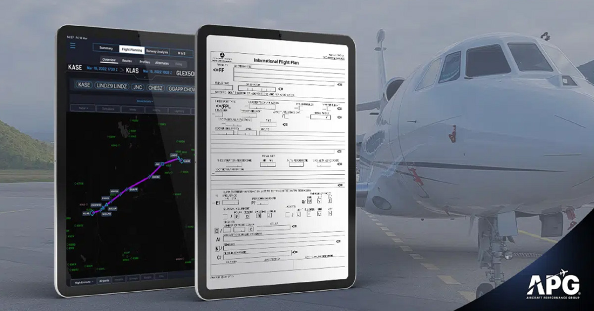 Types of Flight Plans Explained | Aircraft Performance Group
