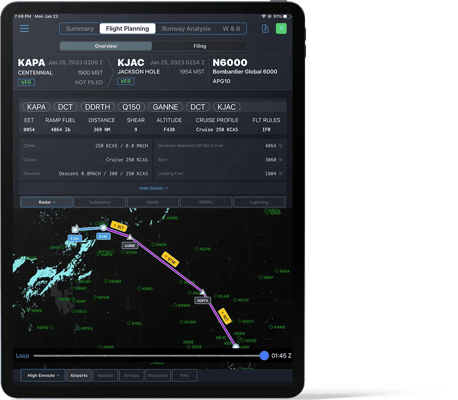 GPRO-IOS Route With Flight