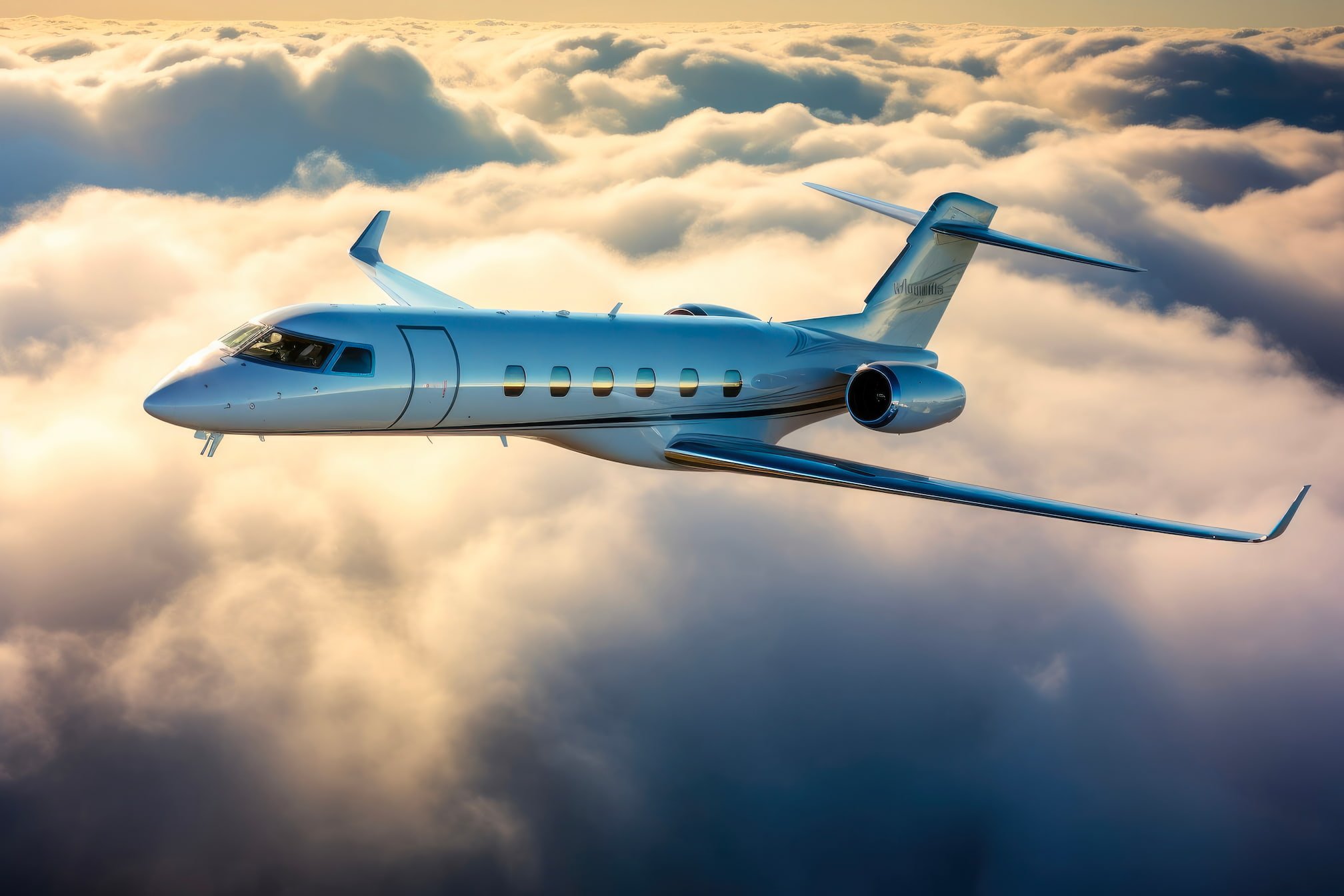 Gulfstream Global G650 Business aviation aircraft in the sky
