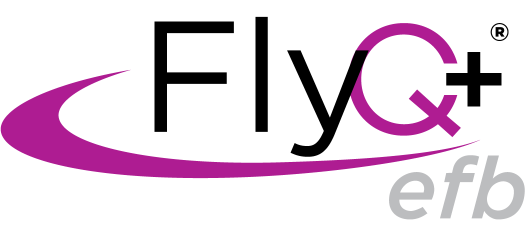 FlyQ+ electronic flight bag logo